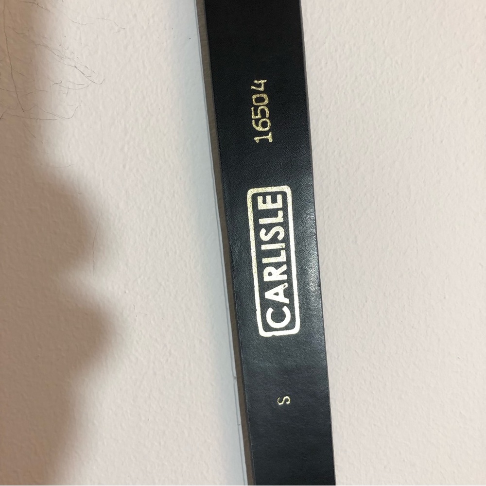 Carlisle Vintage Belt Made in Italy with Gold Buckle Small - Picture 8 of 8